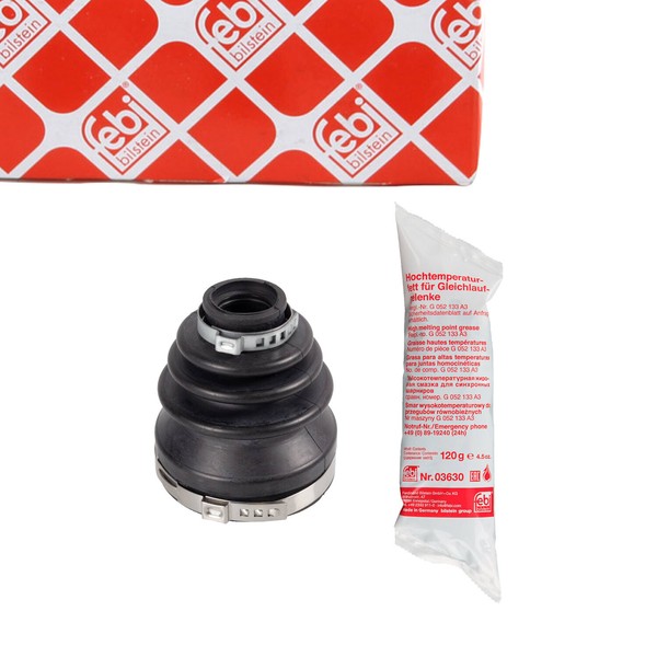 Febi Achsmanschette Satz FüR Renault Clio 3 Megane 3 Vorne Rechts Getriebeseitig-image