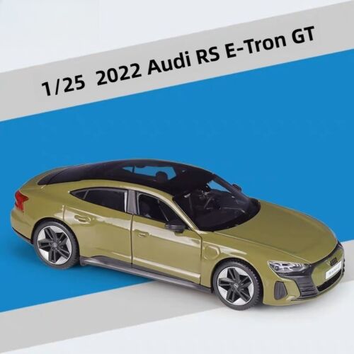 Audi RS E-Tron GT 2022 escala 1:25 metal coche modelo juguetes adorno IDEA DE REGALO - Imagen 3 de 16