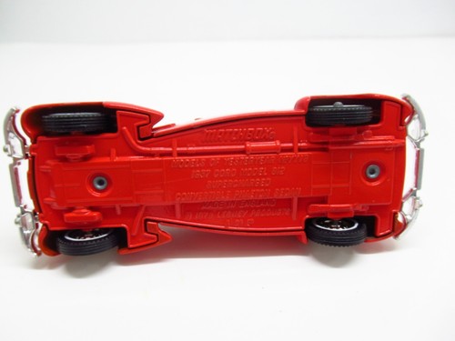 MATCHBOX LESNEY NO.18 MODELS OF YESTERYEAR 1937 CORD MODEL 812 RED MOY - Picture 5 of 5