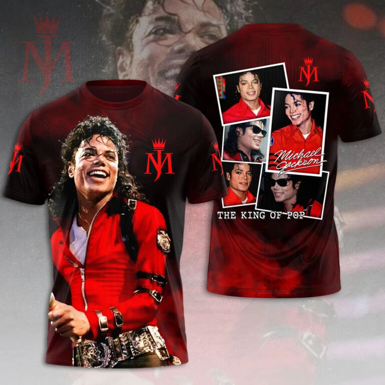 Michael Jackson 3D Unisex T-shirt, gift for fans
