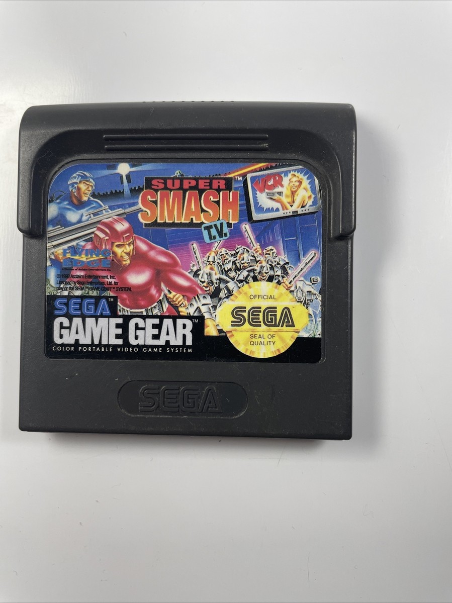 Super Smash T.V. (Sega Game Gear, 1994) Tested, Works! + Super Smash T.V. (Sega Game Gear, 1994) Tested, Works! +