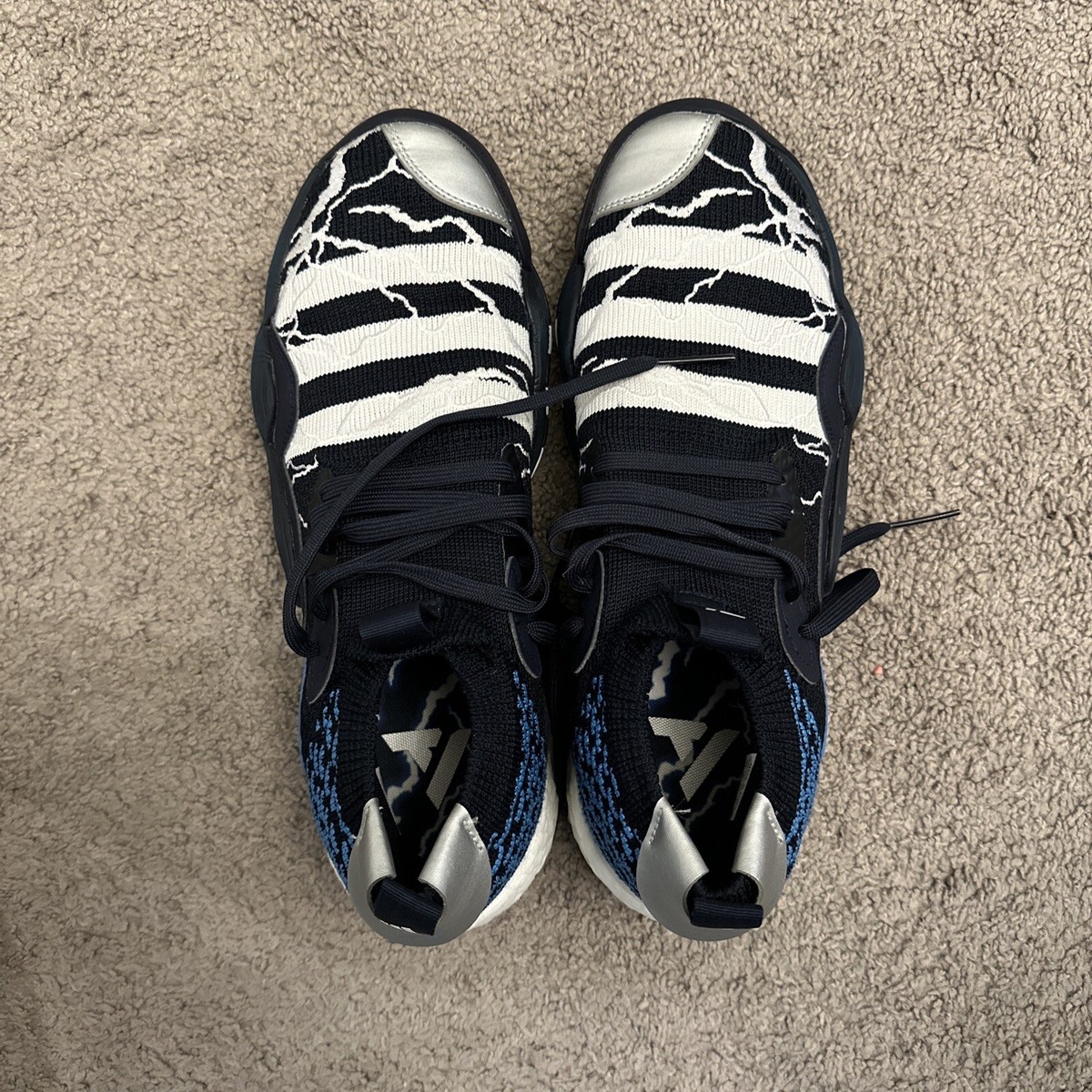 Adidas Shoes Mens 12 Trae Young 2.0 Basketball Lightning Legend
