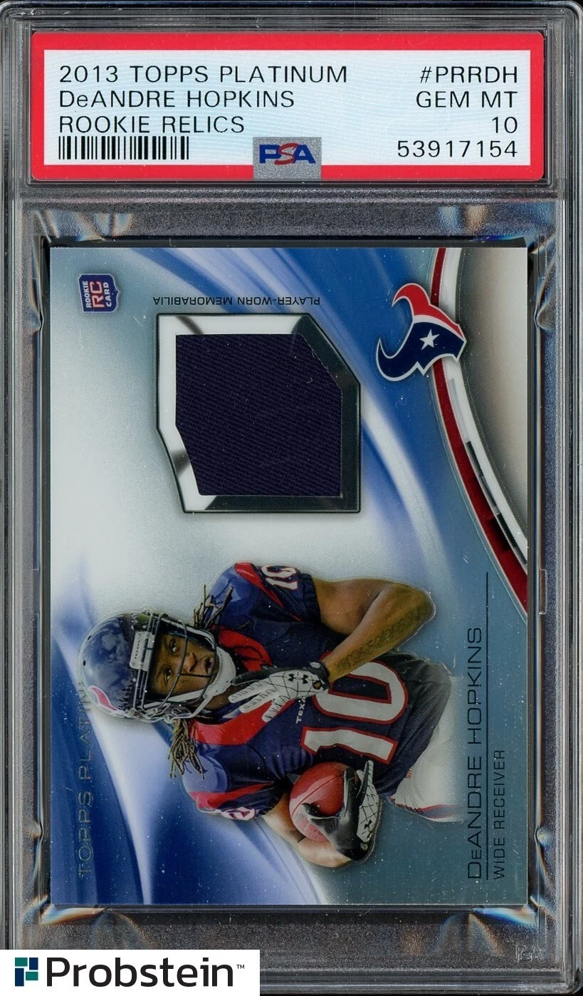 DeAndre Hopkins Topps Platinum Rookie Relics #PRRDH Base