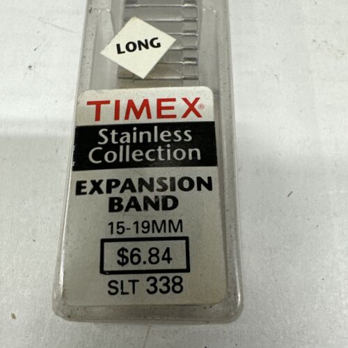 VINTAGE TIMEX 15-19 MM EDELSTAHL KONVOLUT, SLT 338 UHRENARMBAND - Bild 3 von 6