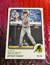 2022 Topps Heritage High Number #626 Zack Short  RC Rookie Detroit Tigers