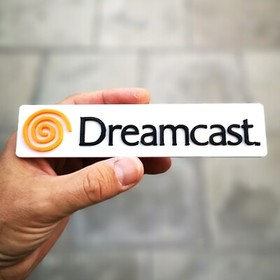Sega Dreamcast 3D logo / shelf display / fridge magnet - Choice of 3 colours