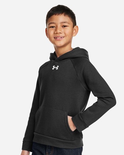 Under Armour - Youth Rival Fleece Hoodie - 1379792, KIDS sweatshirts, - Picture 7 of 8