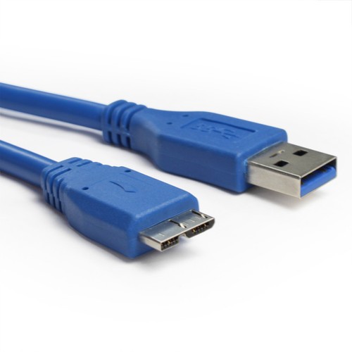 USB 3.0 Micro B SuperSpeed Data Charger Cable Lead For Samsung Galaxy S5 Note 3 - Picture 9 of 10
