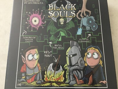 NEW Black Souls A Game Designed BY Dominic Michael H. Illustrated
