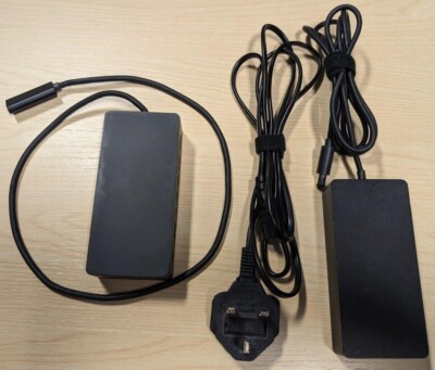 Microsoft Surface Dock & 3 Pin Netzteil - 1661 - für Surface Pro 4 5 6 7 Laptop Buch