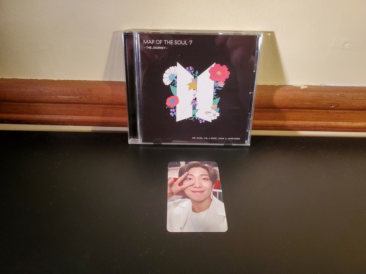 BTS Map Of The Soul 7: The Journey CD w/ RM Photo Card BTS Map Of The Soul 7: The Journey CD w/ RM Photo Card