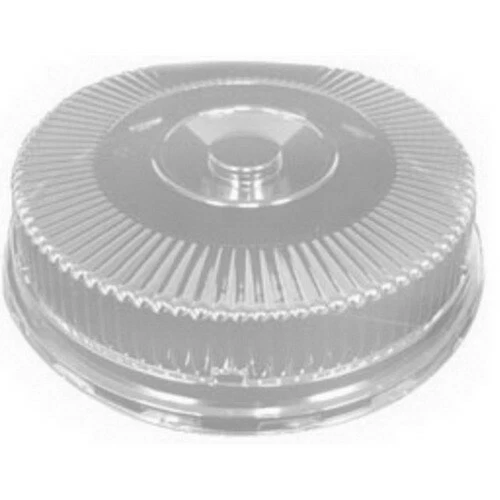 DFI Detroit Forming Clear Plastic Dome Lid for 16" Round Catering Tray - 50 per case