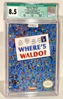Where's Waldo? NES CGC Graded 8.5 Complete in Box CIB Nintendo Not WATA PSA