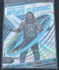 2023 Panini Revolution WWE AJ Styles Star Gazing #4 80/99 🔥