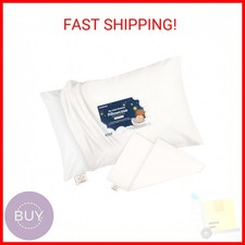 KeaBabies Toddler Pillowcase 13"x18" - Organic Cotton Toddler Pillowcase for Kid