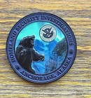 HSI Alaska Anchorage Special Agent Coin Homeland Security Challenge Coin — photo 2