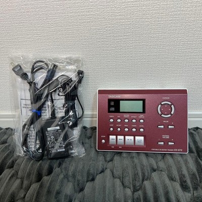 TASCAM CD-GT2 Guitar Trainer CD Player Tempo Loop Effects Tested Japan