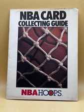 NBA Hoops NBA Card Collecting Guide Booklet 1989 Vintage Used 