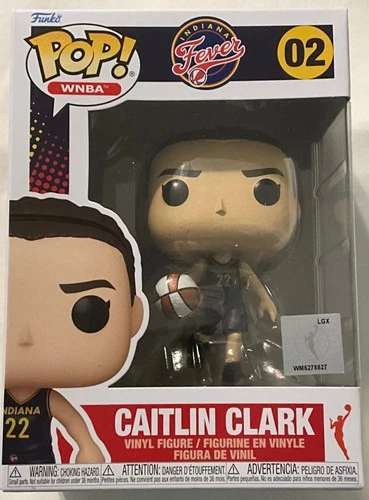 Funko Pop! WNBA Indiana Fever Caitlin Clark #2 With Pop Protector