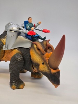   Dino Riders Pachyrhinosaurus   Tyco Vintage 1988   