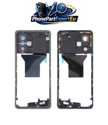 OEM Center Frame for Xiaomi Redmi Note 12 Pro 5G Blue