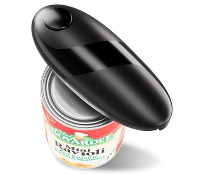 Electric Can Opener: Kitchen Mama Portable Battery Powered Automatic Smooth E...