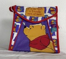 Vintage Disney Diaper Bag Winnie the Pooh Bottle Bag Dolly "P Is For Pooh" EUC