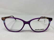 Marie Claire 6269 PURPLE/TORTOISE 53-16-140 Full Rim Eyeglasses Frame MF40