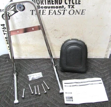 Honda Rebel CMX250 CM250 MC Enterprise Passenger Sissy Bar Backrest Pad 175-17