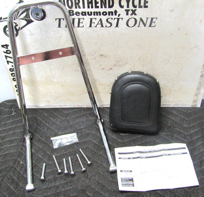 Honda Rebel CMX250 CM250 MC Enterprise Passenger Sissy Bar Backrest Pad 175-17