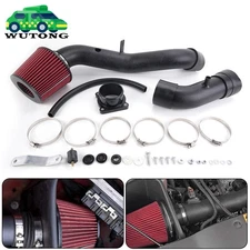 Black Cold Air Intake w/ Red Filter For 03-06 Nissan 350Z Z33 / Infiniti G35 V35