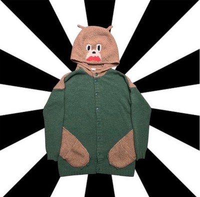 NE-NET  cardigan issey miyake rare archive