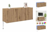 Tv-Wandschrank Artisan-Eiche 100X35X41 Cm Spanplatte