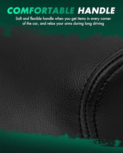 Center Console Armrest Cover for Nissan Maxima 2009-2014 Black Leather Skin Foto 4 de 4