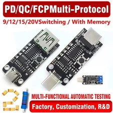 PD2.0/3.0 decoy type-cQC fast charging trigger module 9V12V15V20V adjustable