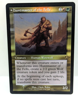 Huntmaster of the Fells - Innistrad Remastered - Rare - Foil - Retro Frame - 470