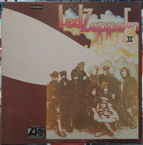 LED ZEPPELIN II Canadian LP Red Label Deep Groove TG