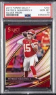 2019 PANINI SELECT SILVER PRIZM #202 PATRICK MAHOMES II PSA 10