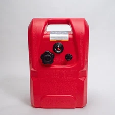 Attwood 6 Gal Fuel Marine Fuel Tank w/ Gage - EPA and CARB Certified - Free Ship