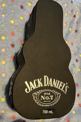 Rare Whisky Jack Daniels Old No 7 Ltd Edition Collectable Leather Guitar Case