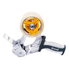 Anti-Backflow Metal Packaging Tape Dispenser (2" Wide) with 2 Roll Tapes: Ide...