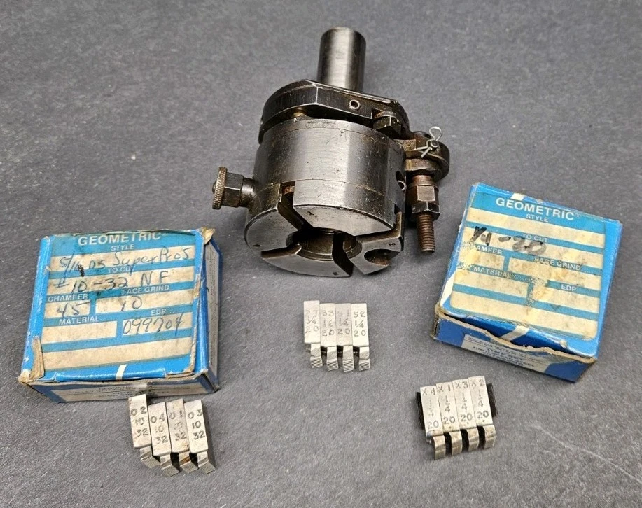 Geometric Die Head Metalworking Die Heads, Chasers & Carriers for