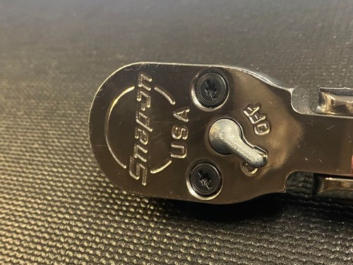 Snap On SLX80A Cricchetto 1/2" Drive Doppio Manico Lungo 24 Pollici Bloccaggio Flex-Head PPS - Foto 5 di 8