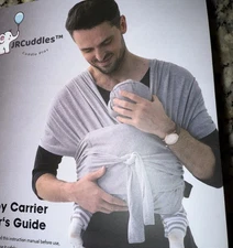 Baby Wrap Carrier, Easy to Wear Infant Carrier Slings, Lightweight Hands