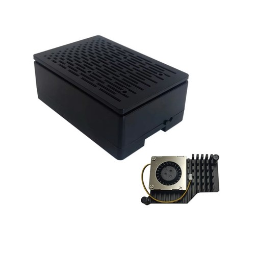 Case Cover For RPI5 Protective Case with Optional Heatsink Fan Heat Dissipation - Zdjęcie 6 z 12