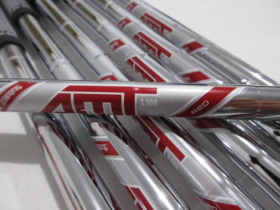 Titleist 2021 T300 Iron Set - 5-PW, AW - AMT Red S300 Stiff Flex Steel - NEW - Image 2 of 4