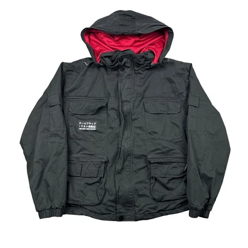 Team Liquid X Naruto Shippuden Akatsuki Tsukuyomi Itachi Tech Jacket Men Large - product listing photo