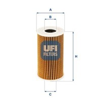 UFI ÖLfilter 25.223.00 Filtereinsatz FüR Landrover Discovery Sport L550 Range 5