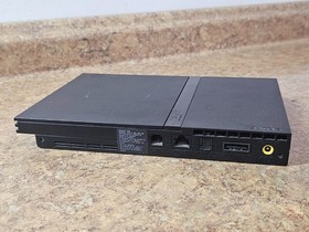 Sony PlayStation 2 Slim PS2 Black Gaming Console SCPH-70012 No Controller