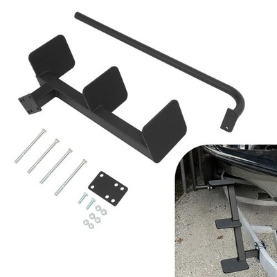 Boat Trailer Steps 3-Step Ladder 460 lbs Side Mount Trailer Step For Universal